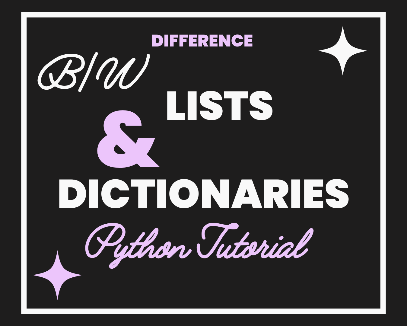 Understanding the Differences Between Lists and Dictionaries in Python